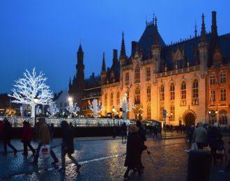Book a flight to Bruges through nearby airport connections